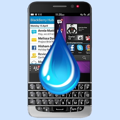 Blackberry Q10 Liquid or Water Damage