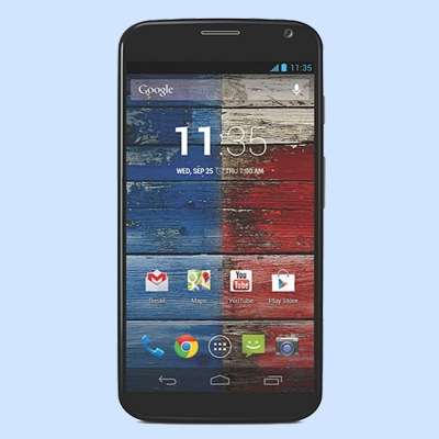 Motorola Moto X (2nd) Generation)  Back Cover Black/White